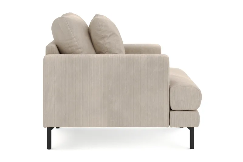 Menard Stor Fåtölj Manchester - Greige - Möbler - Vardagsrum - Fåtöljer