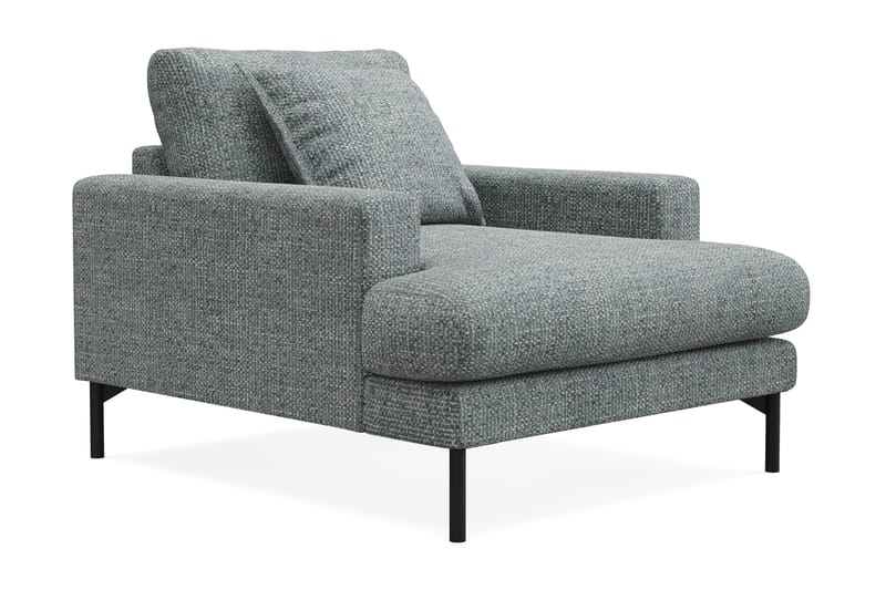 Menard Premium Fåtölj i Chenille - Grå/Blå - Möbler - Vardagsrum - Fåtöljer