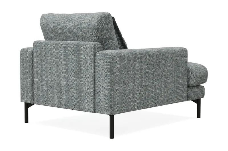 Menard Premium Fåtölj i Chenille - Grå/Blå - Möbler - Vardagsrum - Fåtöljer