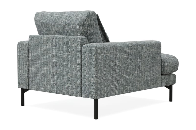 Menard Premium Fåtölj i Chenille - Grå/Blå - Möbler - Vardagsrum - Fåtöljer