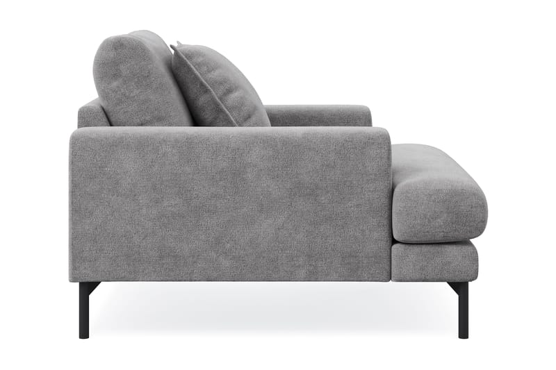 Menard Premium Fåtölj i Chenille - Grå - Möbler - Vardagsrum - Fåtöljer