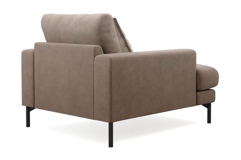 Menard Premium Fåtölj i Tyg - Brun - Möbler - Vardagsrum - Fåtöljer