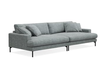 Menard Premium 5-sits Djup Soffa i Chenille - Grå/Blå - Möbler - Vardagsrum - Soffor