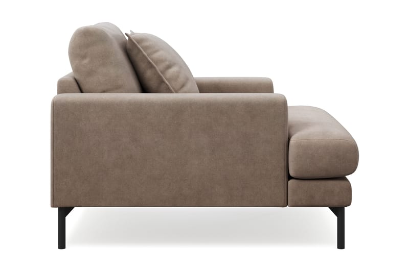 Menard Premium Fåtölj i Tyg - Brun - Möbler - Vardagsrum - Fåtöljer