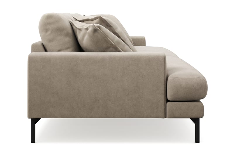 Menard Premium 5-sits Djup Soffa i Tyg - Brun - Möbler - Vardagsrum - Soffor