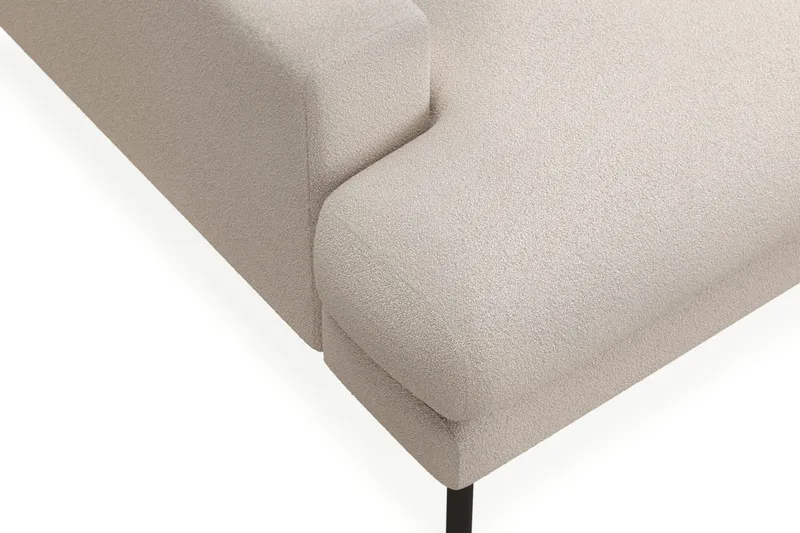 Menard Premium 5-sits Djup Soffa i Bouclé - Ljusbeige - Möbler - Vardagsrum - Soffor