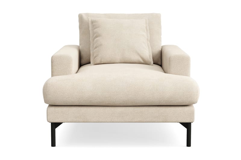 Menard Premium Fåtölj i Chenille - Beige - Möbler - Vardagsrum - Fåtöljer