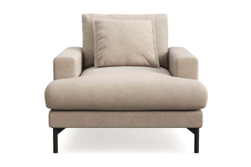 Menard Premium Fåtölj i Tyg - Beige - Möbler - Vardagsrum - Fåtöljer