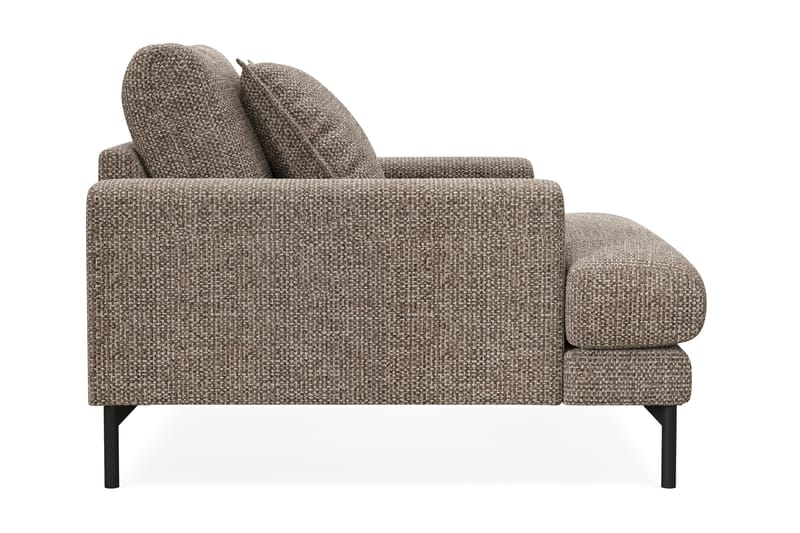 Menard Premium Fåtölj i Chenille - Brun - Möbler - Vardagsrum - Fåtöljer