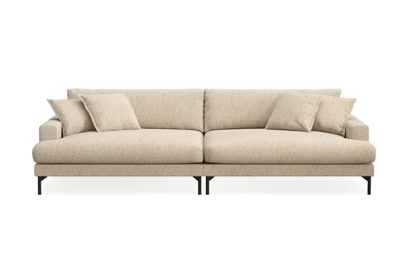 Menard Premium 5-sits Djup Soffa i Chenille - Beige - Möbler - Vardagsrum - Soffor