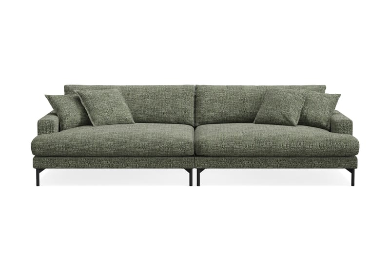 Menard Premium 5-sits Djup Soffa i Chenille - Grön - Möbler - Vardagsrum - Soffor