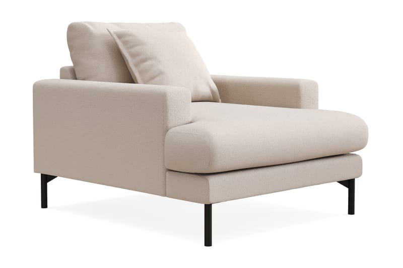 Menard Premium Fåtölj i Bouclé - Ljusbeige - Möbler - Vardagsrum - Fåtöljer