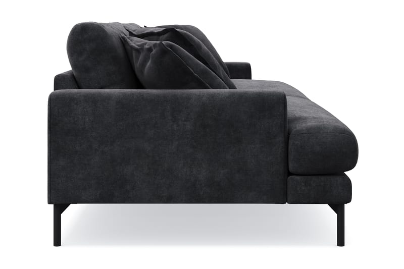 Menard Premium 5-sits Djup Soffa i Chenille - Svartt - Möbler - Vardagsrum - Soffor