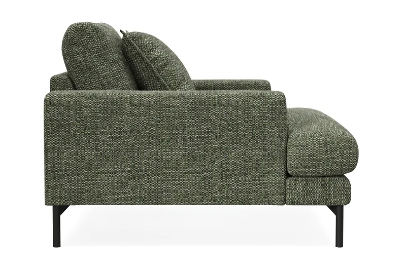 Menard Premium Fåtölj i Chenille - Grön - Möbler - Vardagsrum - Fåtöljer