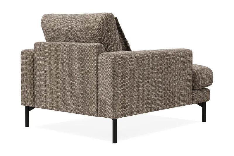 Menard Premium Fåtölj i Chenille - Brun - Möbler - Vardagsrum - Fåtöljer