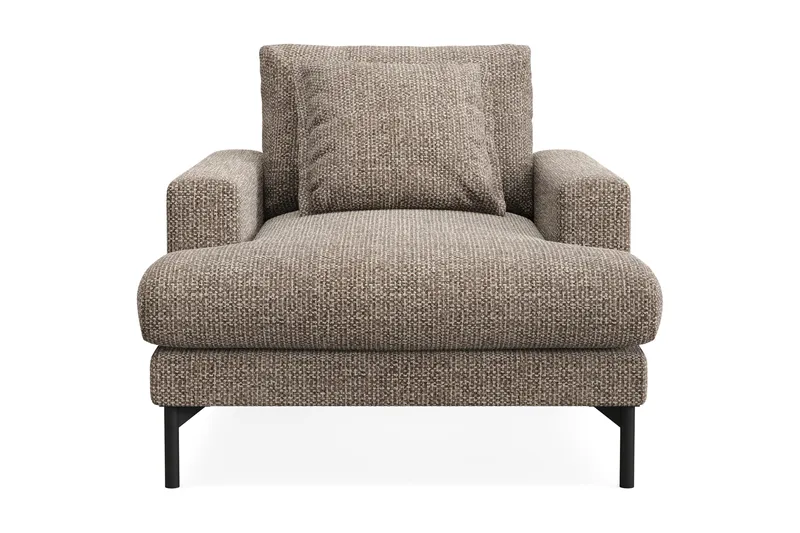 Menard Premium Fåtölj i Chenille, Brun