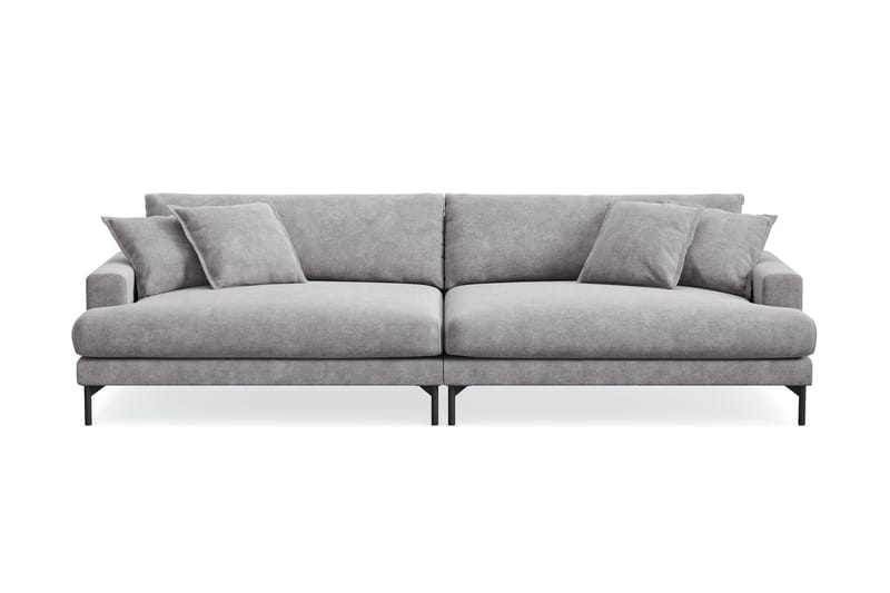 Menard Premium 5-sits Djup Soffa i Chenille, Grå