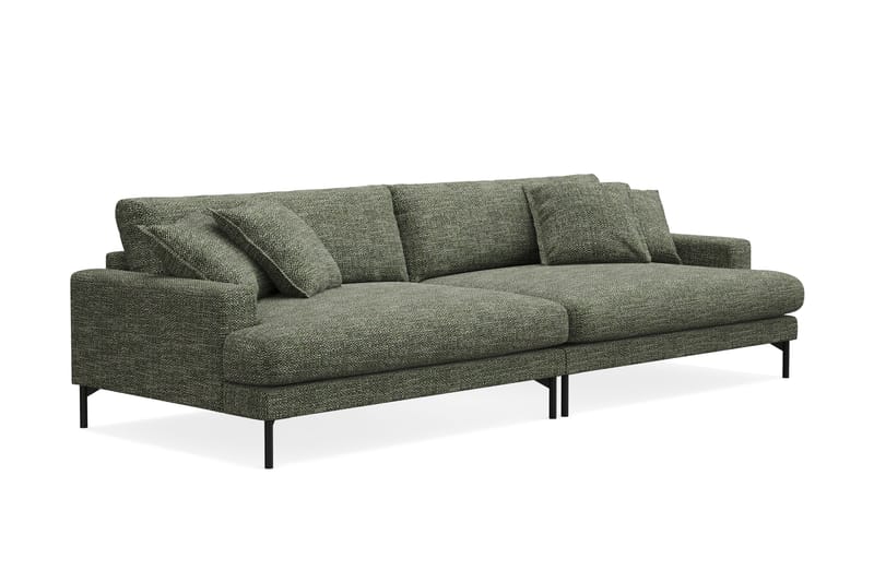 Menard Premium 5-sits Djup Soffa i Chenille - Grön - Möbler - Vardagsrum - Soffor