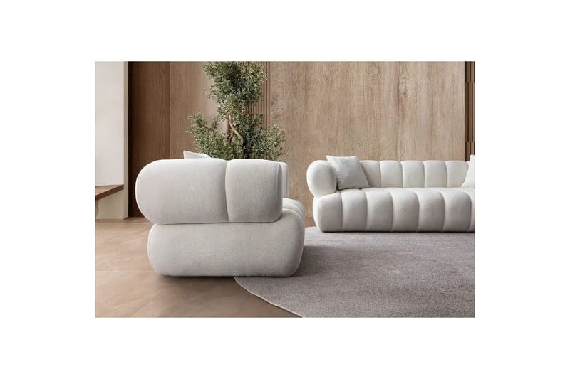 Mississauga Fåtölj - Vit - Möbler - Vardagsrum - Fåtöljer