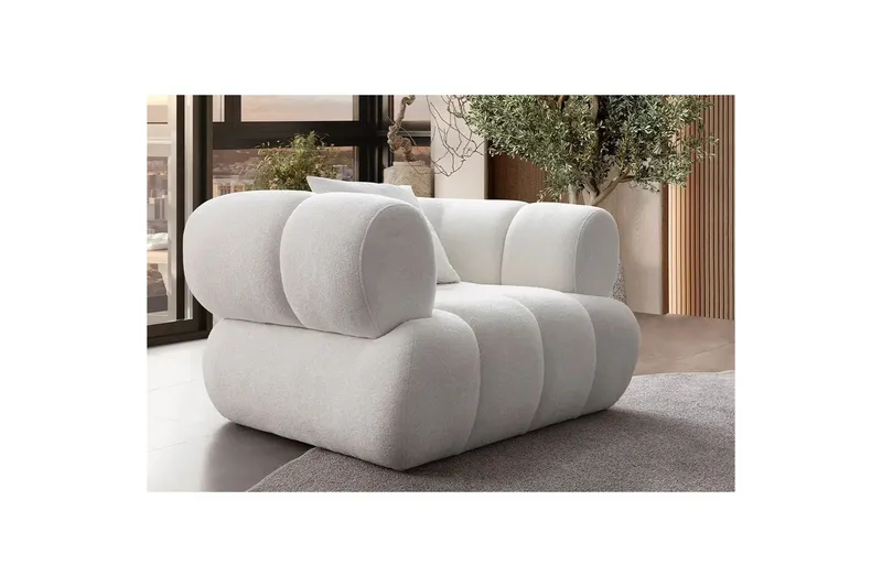 Mississauga Fåtölj - Vit - Möbler - Vardagsrum - Fåtöljer