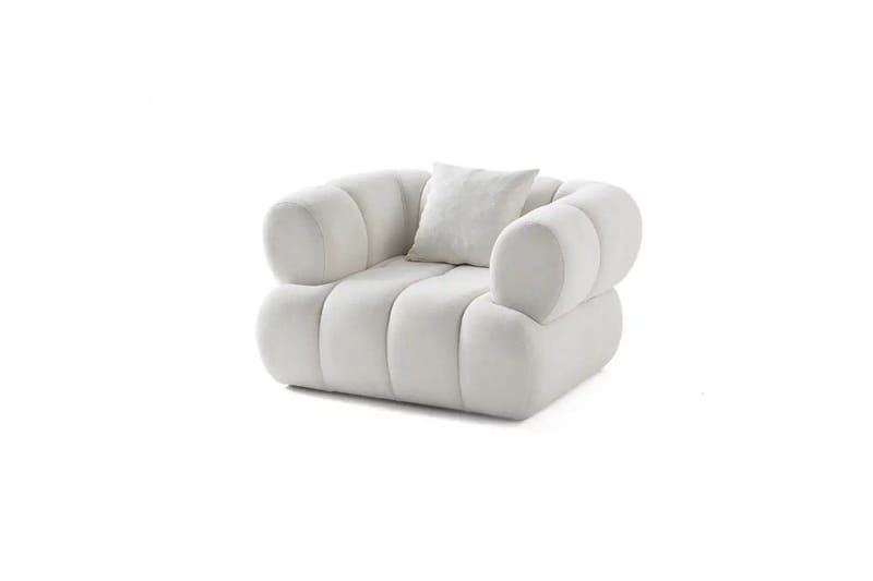 Mississauga Fåtölj - Vit - Möbler - Vardagsrum - Fåtöljer