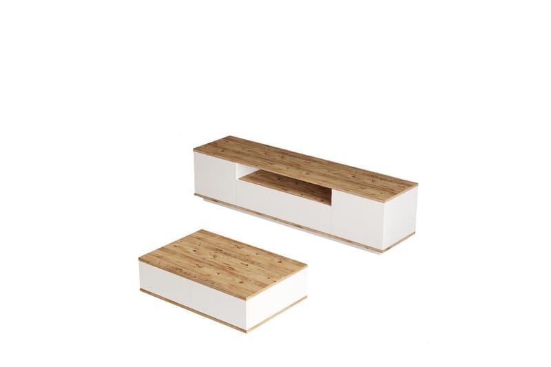 Anari Möbelset För Vardagsrum - Vit - Möbler - Vardagsrum - Möbelset för vardagsrum
