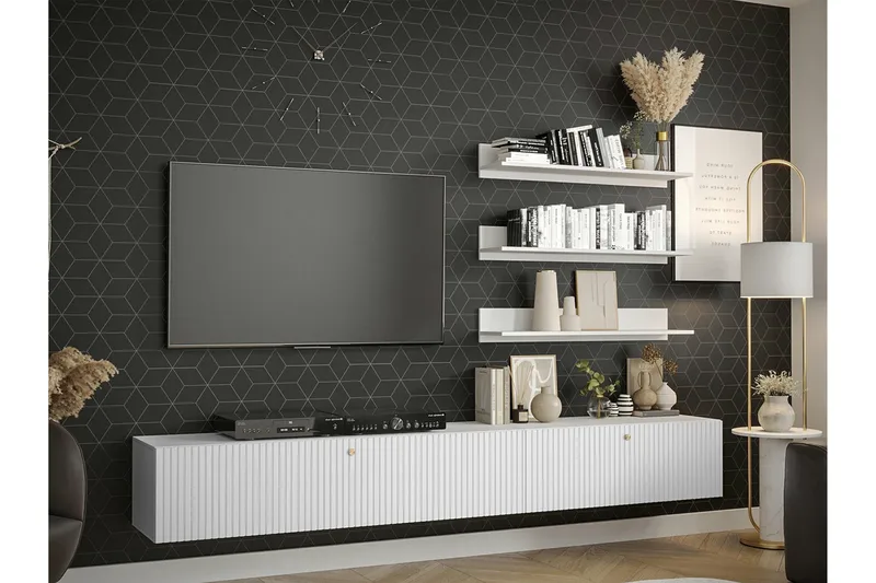 Dunvegan Möbelset För Vardagsrum White - Möbler - Vardagsrum - Möbelset för vardagsrum