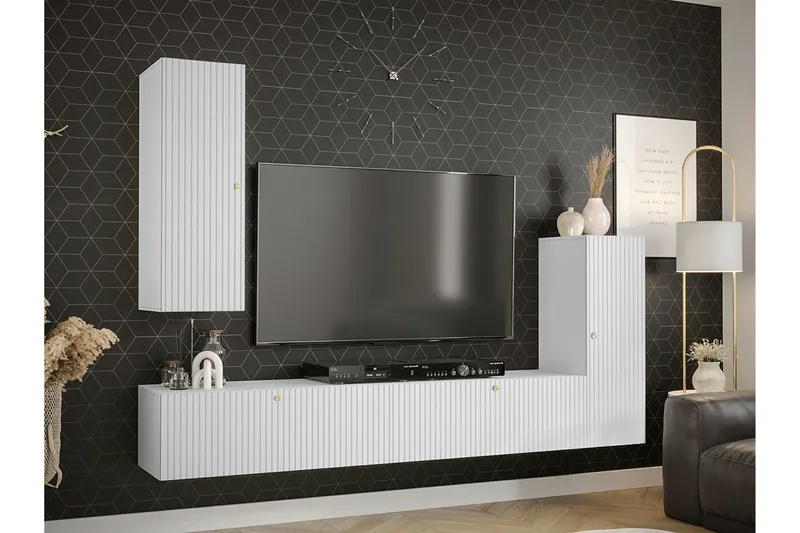 Dunvegan Möbelset För Vardagsrum White - Möbler - Vardagsrum - Möbelset för vardagsrum