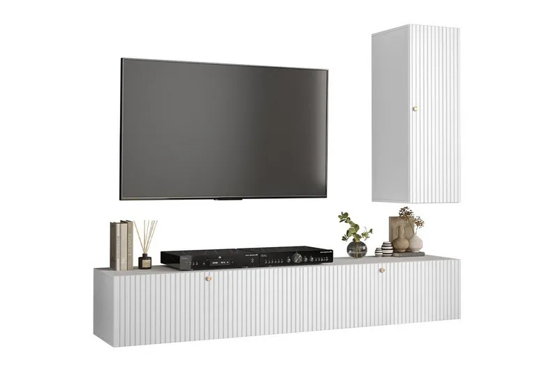 Dunvegan Möbelset För Vardagsrum White - Möbler - Vardagsrum - Möbelset för vardagsrum