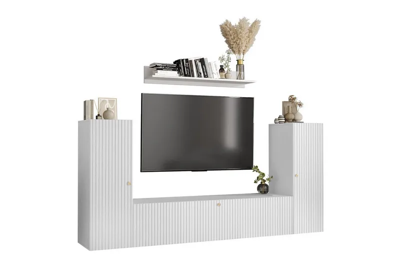 Dunvegan Möbelset För Vardagsrum White - Möbler - Vardagsrum - Möbelset för vardagsrum