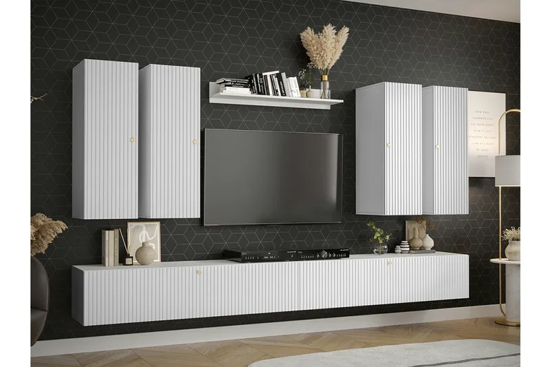 Dunvegan Möbelset För Vardagsrum White - Möbler - Vardagsrum - Möbelset för vardagsrum