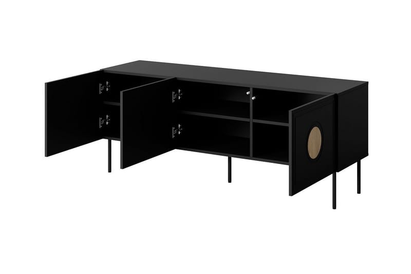 Juniskär Möbelset För Vardagsrum - Svart - Möbler - Vardagsrum - Möbelset för vardagsrum