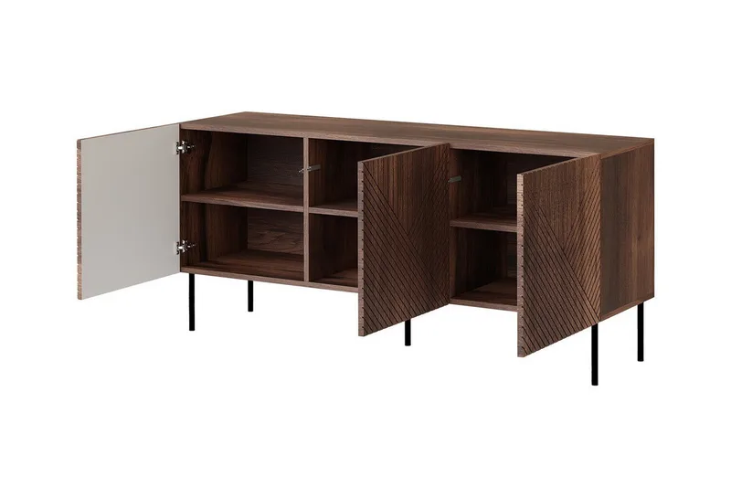 Juniskär Möbelset Vardagsrum med Tv bänk - Skänk & Soffbord - Brun / Trä / Valnöt - Möbler - Vardagsrum - Möbelset för vardagsrum