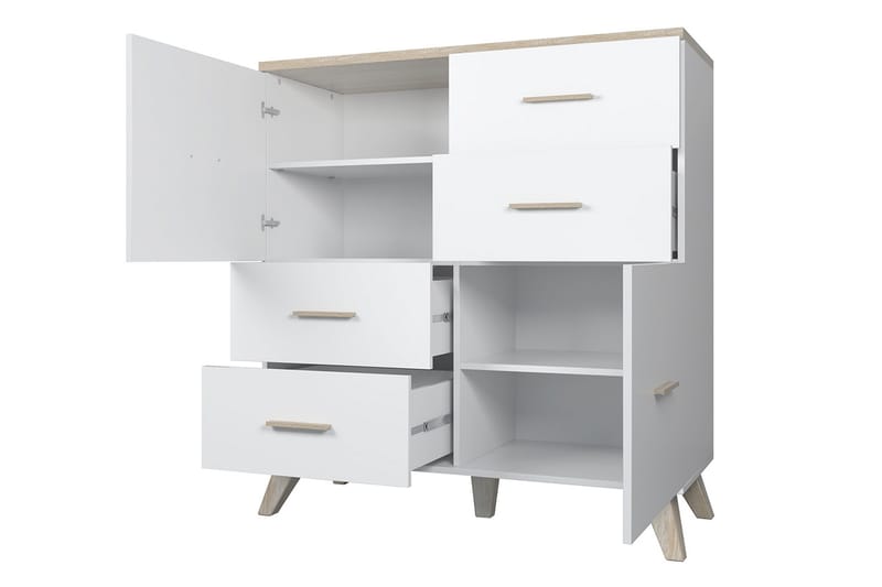 Kardos Vardagsrumsset - Natur/Svart - Möbler - Vardagsrum - Möbelset för vardagsrum