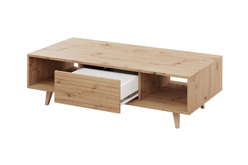 Kintore Möbelset För Vardagsrum - Brun - Möbler - Vardagsrum - Möbelset för vardagsrum