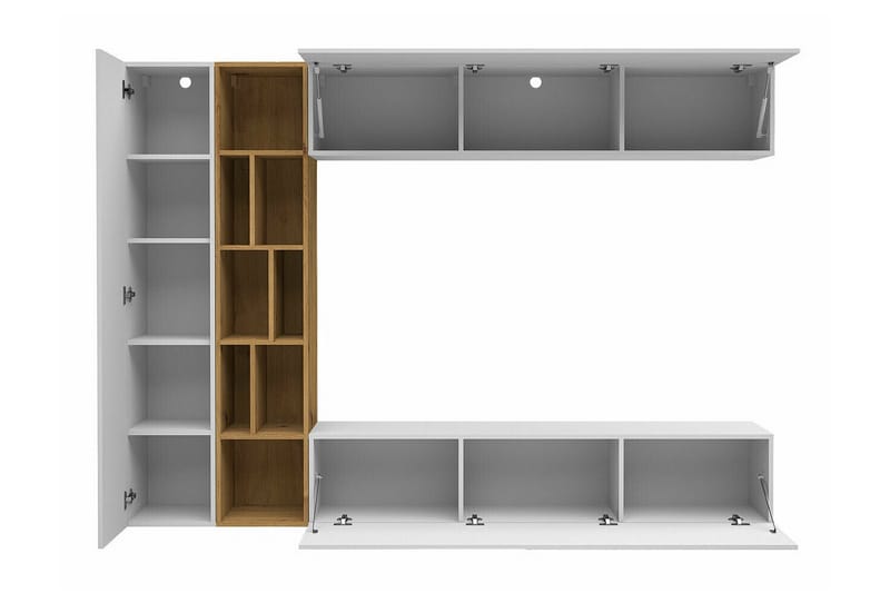 Kintore Möbelset För Vardagsrum - Vit - Möbler - Vardagsrum - Möbelset för vardagsrum