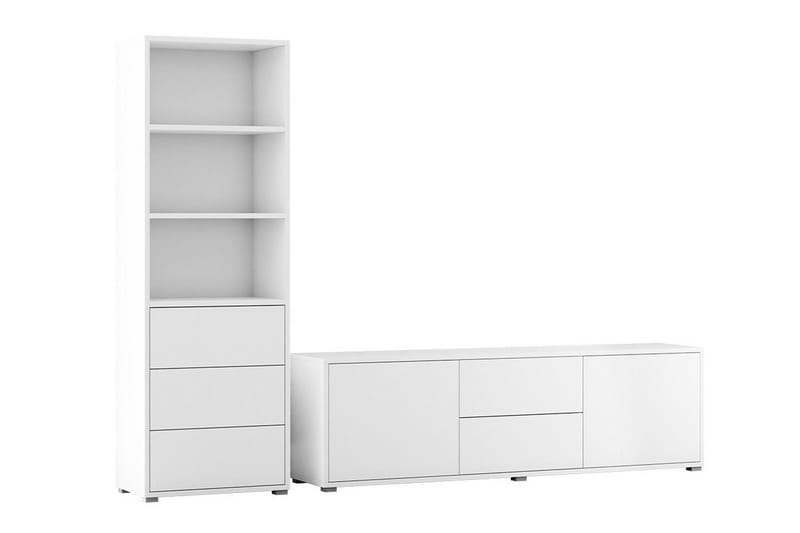 Kintore Möbelset För Vardagsrum White