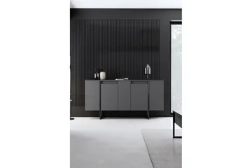 Luxe Möbelset För Vardagsrum - Antracit - Möbler - Vardagsrum - Möbelset för vardagsrum