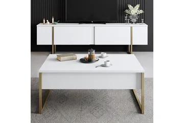 Luxe Möbelset För Vardagsrum - Vit - Möbler - Vardagsrum - Möbelset för vardagsrum