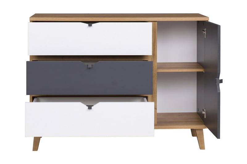 Memone Vardagsrumsset - Beige/Grå/Vit - Möbler - Vardagsrum - Möbelset för vardagsrum