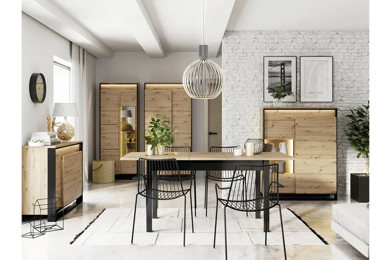 Quant Vardagsrumsset, Ek/Svart