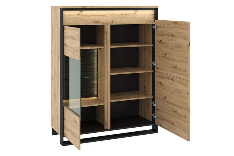 Quant Vardagsrumsset - Ek/Svart - Möbler - Vardagsrum - Möbelset för vardagsrum