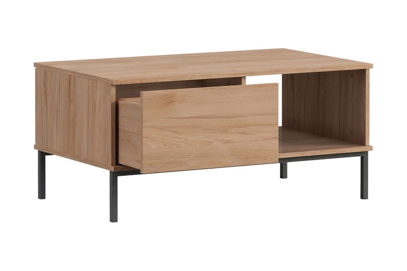 Querty Vardagsrumsset 5 Delar - Natur - Möbler - Vardagsrum - Möbelset för vardagsrum