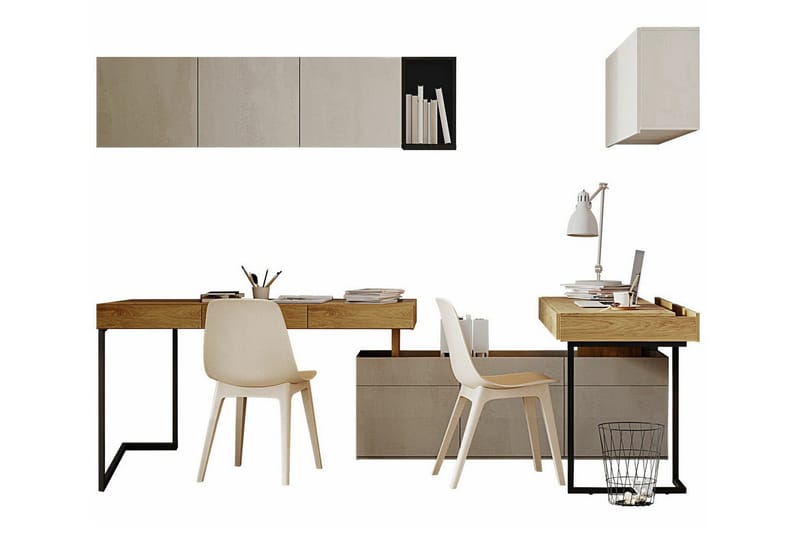 Rathmore Möbelset För Vardagsrum - Svart - Möbler - Vardagsrum - Möbelset för vardagsrum