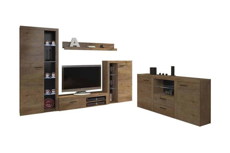 Rumba Soffgrupp - Ek - Möbler - Vardagsrum - Möbelset för vardagsrum