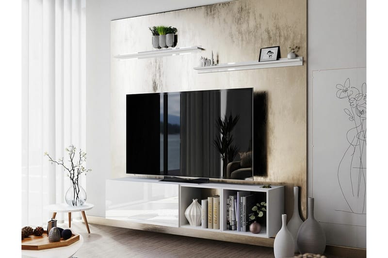 Summerville Möbelset För Vardagsrum White - Möbler - Vardagsrum - Möbelset för vardagsrum