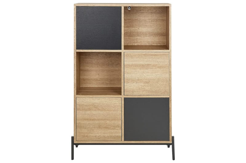 Moines Bokhylla 80 cm i Ek - Ljusbrun - Förvaring - Hyllor - Bokhylla