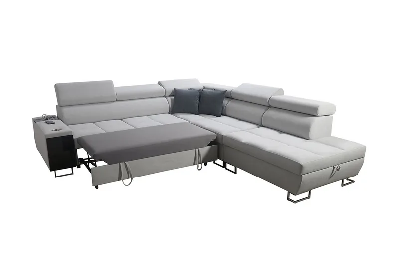 Morenia Bäddsoffa m. Schäslong L-formad - Möbler - Vardagsrum - Bäddsoffor