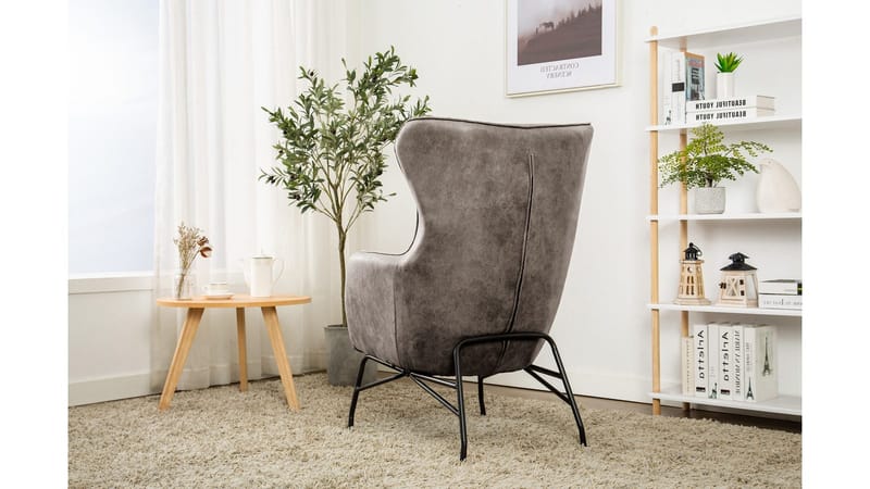 Morvella Fåtölj - Grå - Möbler - Vardagsrum - Fåtöljer