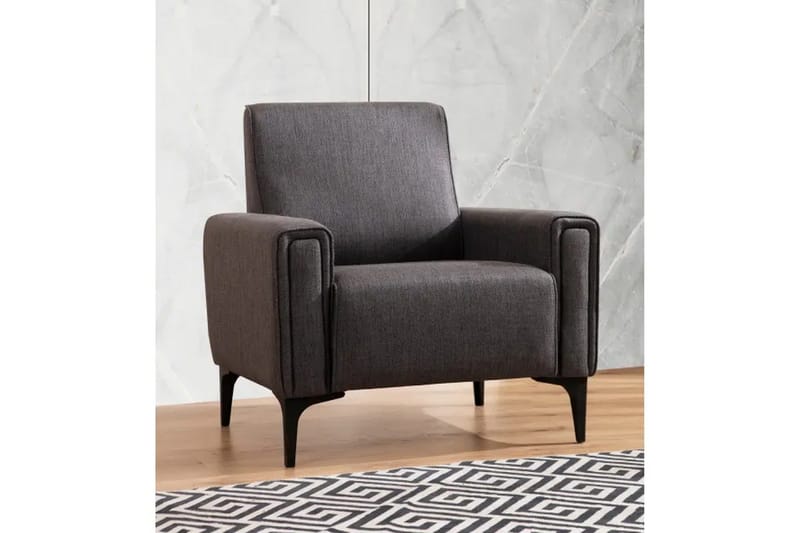 Naoko Fåtölj - Mörkgrå - Möbler - Vardagsrum - Fåtöljer